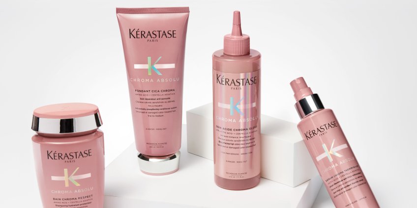 Kérastase Chroma Absolu bevarer og forstærker hårfarve.