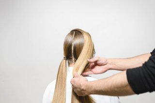 Flettede knolde Tutorial Step 6 Kerastase