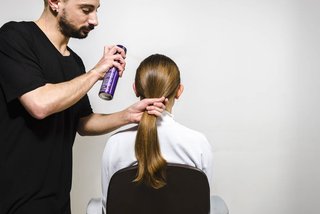 Wrapped Chignon Tutorial Step 3 Kerastase